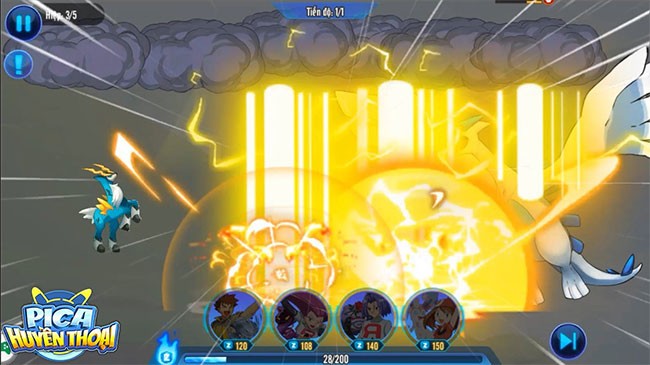 Hiệu ứng hình ảnh ấn tượng trong Pica Huyền Thoại