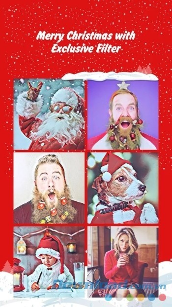 Giao diện Giáng Sinh tuyệt đẹp và các bộ lọc mới