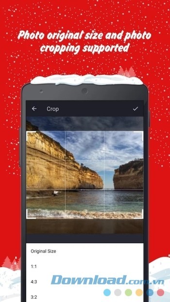 Cắt ảnh theo kích cỡ mong muốn