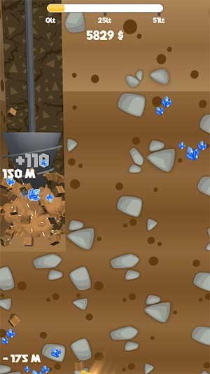 Pick The Gold là game đào vàng thú vị