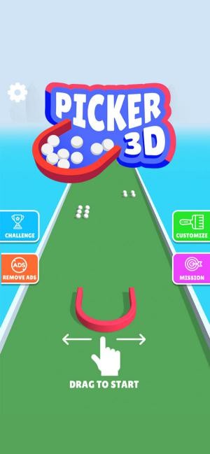 Picker 3D là game thu thập bóng đơn giản mà gây nghiện