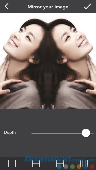 Tạo ảnh phản chiếu