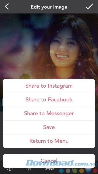 Chia sẻ ảnh tức thời