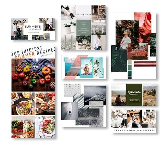 PicMonkey cung cấp nhiều mẫu template đẹp