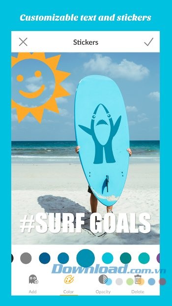 Bộ sưu tập Sticker độc đáo