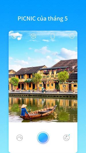 Tạo ảnh trời xanh mây trắng trong nháy mắt