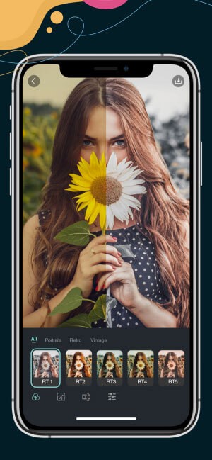 PicPro có các bộ lọc cho ảnh trở nên đẹp hơn