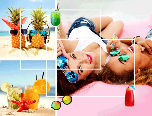 PicsArt Photo Studio hỗ trợ ghép ảnh