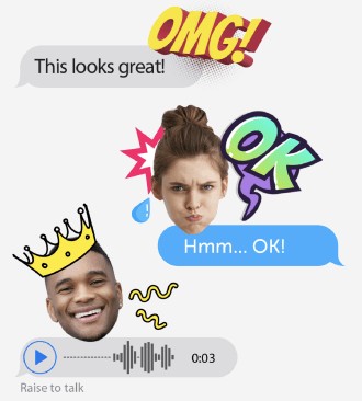 PicsArt Photo Studio hỗ trợ sticker trong iMessages