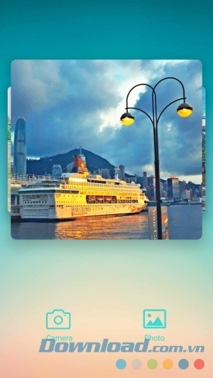 Dùng PICTAIL Fresh cho Android chụp ảnh thành phố