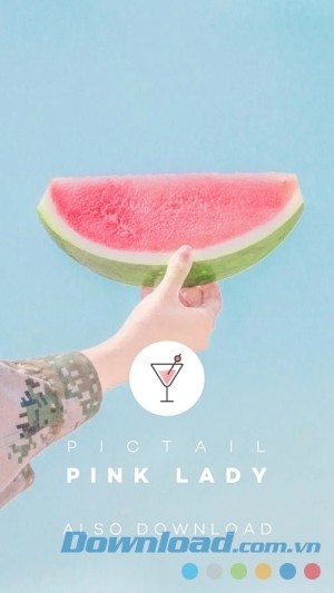 Pictail - Mojito cho Android có rất nhiều bộ lọc đẹp