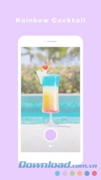 Bộ lọc ảnh cầu vồng Pictail - Rainbow cho Android