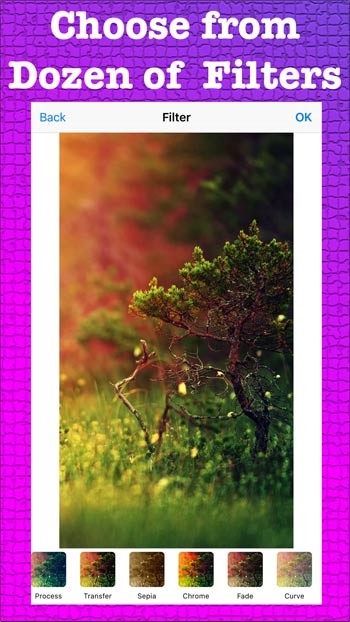 Chọn từ hàng chục bộ lọc