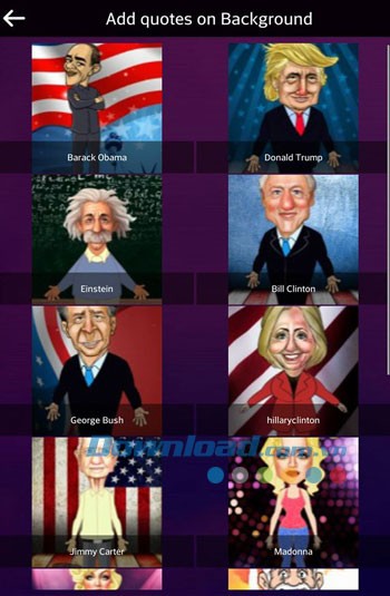 Cách tạo quote ảnh từ trích dẫn của người nổi tiếng