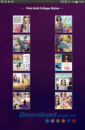 Các bước tạo quote trên ứng dụng Picture Quotes