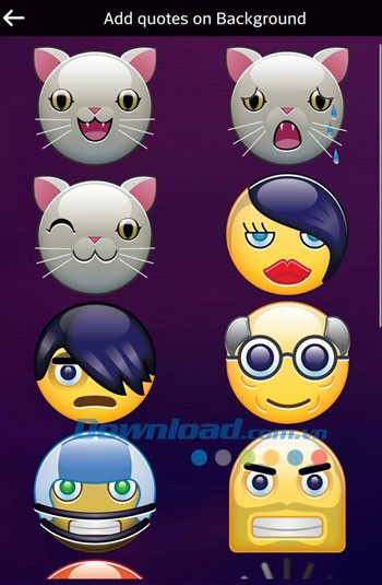 Các bước tạo quote trên ứng dụng Picture Quotes