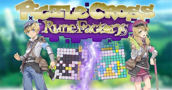 Piczle Cross: Rune Factory là game giải đố chủ đề Rune Factory