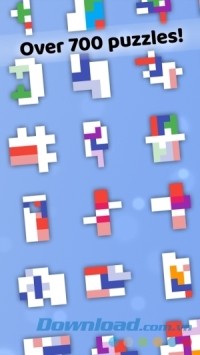 Piece Out cho Android có hơn 700 cấp độ