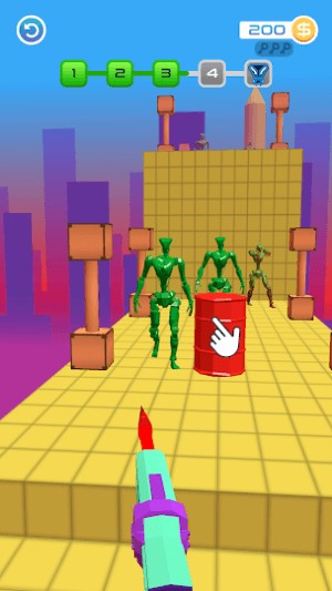 Bắn vào thùng thuốc nổ để hạ nhiều kẻ thù cùng lúc