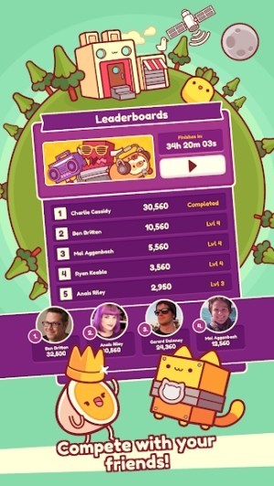 Cạnh tranh điểm số với bạn bè