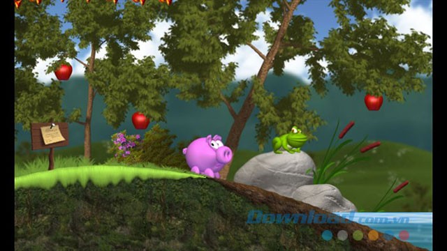 Hành trình hái táo quen thuộc trong game