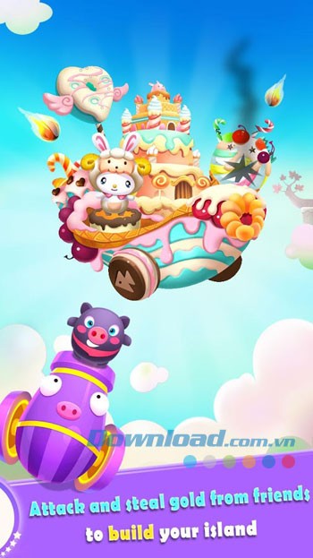 Tấn công và trộm vàng từ các đảo khác