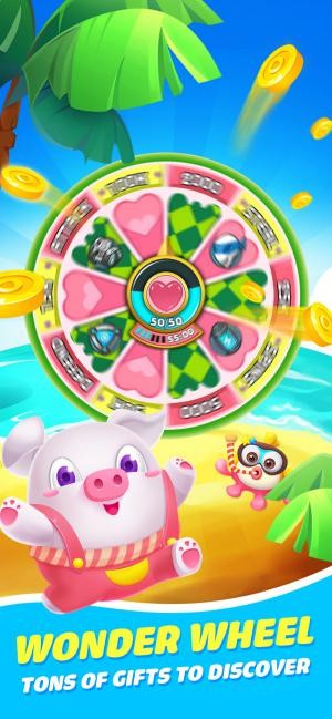 Quay bánh xe may mắn để nhận vàng