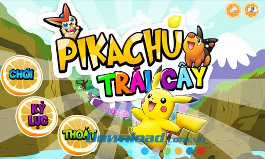 Pikachu trái cây for Android