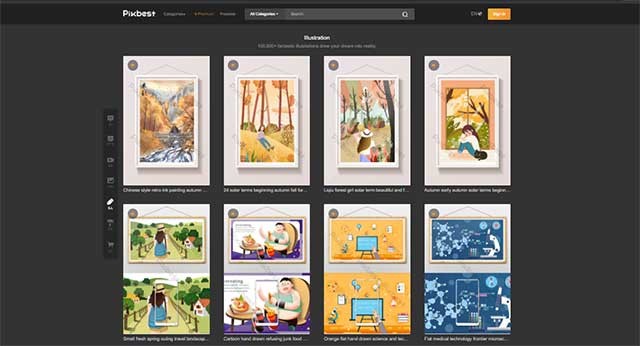Pikbest giới thiệu đến người dùng kho thiết kế chất lượng nhất