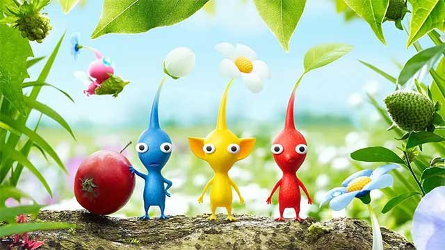 Tìm kiếm Pikmin trong môi trường xung quanh bạn, sau đó cử chúng đi tìm kho báu