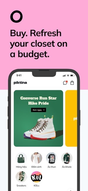 Mua sắm các trang phục còn tốt, mới với ngân sách hợp lý