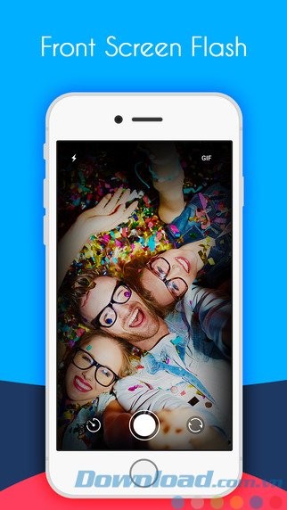 Đèn flash cho camera trước