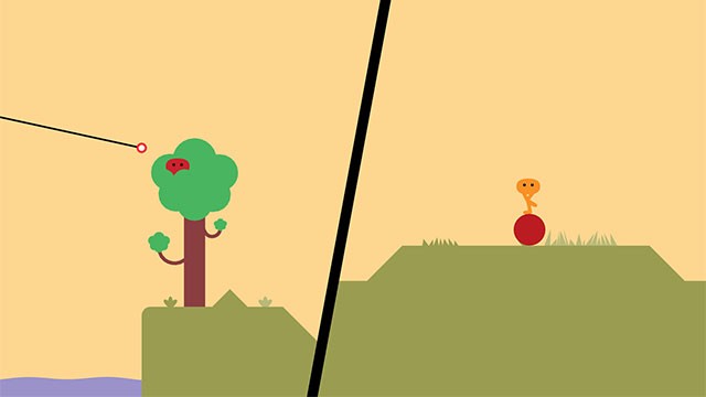 Pikuniku sở hữu lối chơi tương đối đơn giản và dễ tiếp cận