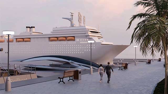 Thiết kế tàu du lịch sang trọng cho các vị khách thượng lưu trong Pimp My Cruise