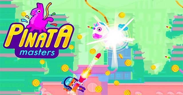 Mục tiêu của bạn trong game Pinatamasters là bắn vỡ các hình nộm may mắn piñata