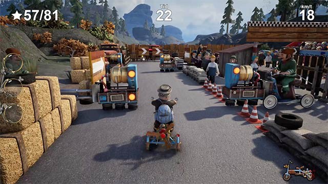 Thiết kế xe đua và sẵn sàng cho những cuộc đua hấp dẫn trong Pinchcliffe Grand Prix