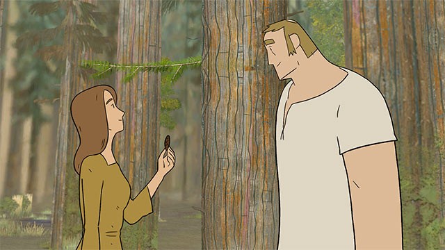 Pine: A Story of Loss sở hữu đồ họa vẽ tay nên thơ và ấm áp