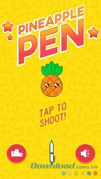 Game ném bút vui nhộn ăn theo MV PPAP Pen Pineapple Pen Apple Pen