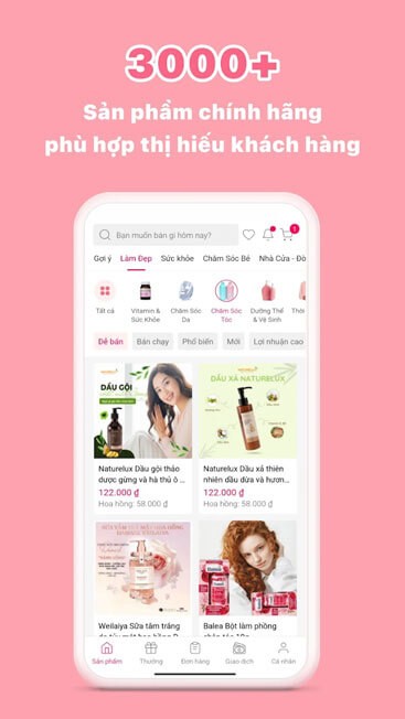 Hơn 3000 sản phẩm phù hợp với thị hiếu