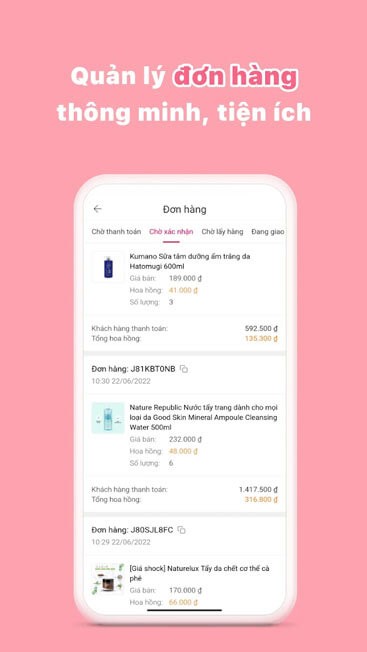 Quản lý đơn hàng thông minh