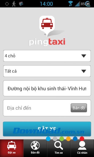 Pingtaxi Client for Android