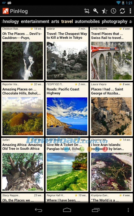 PinHog for Pinterest for Android