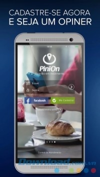 Mời bạn bè tham gia PiniOn cho Android