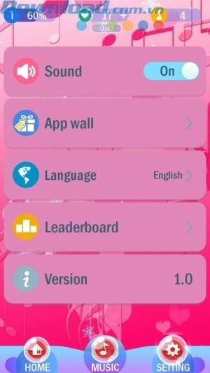 Các cài đặt game