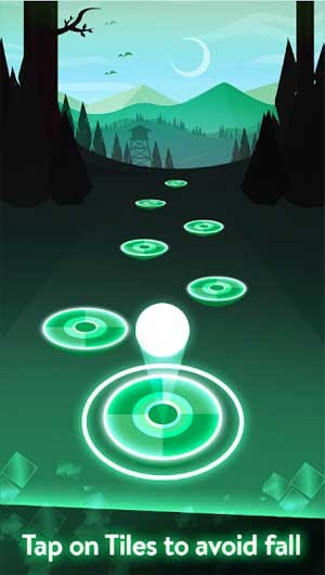 Cố gắng tránh không để bóng bị rơi khỏi ô gạch