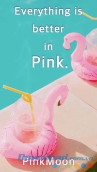 ứng dụng chụp ảnh đẹp PinkMoon cho Android