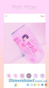 PinkMoon cho Android lưu ảnh chất lượng cao