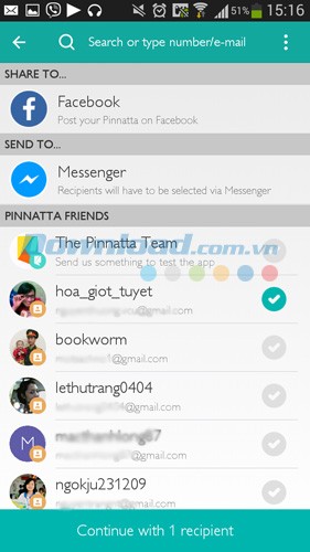 Pinnatta cho Android