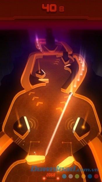 Ánh đèn Neon liên tục thay đổi qua từng chặng đường