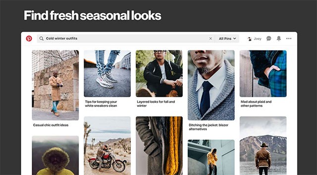 Cập nhật phong cách thời trang mới trên Pinterest